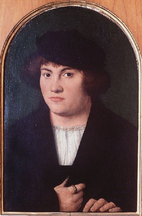 Portrait of an Unknown Man, 1512, Joos van Cleve