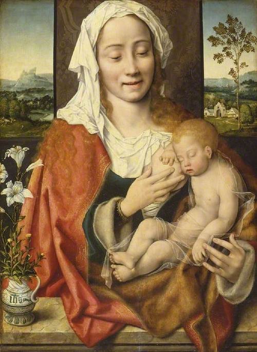 Virgin and Child, 1528, Joos van Cleve