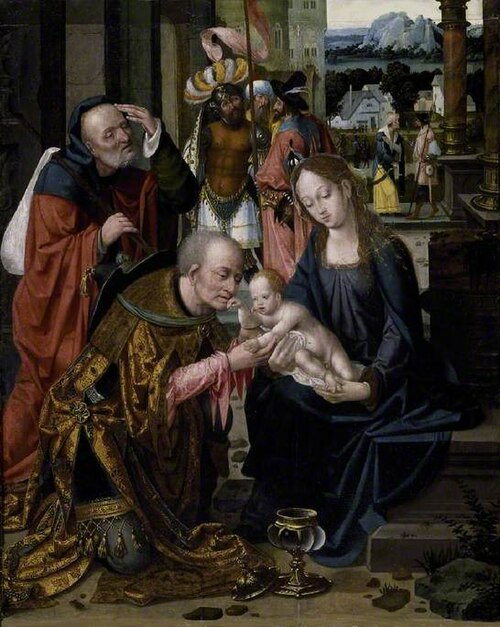 Adoration of the Kings, , Joos van Cleve