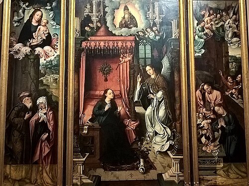 Triptych of Incarnation, 1510, Joos van Cleve