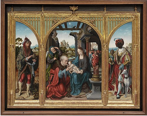 Adoration of the Magi, 1525, Joos van Cleve