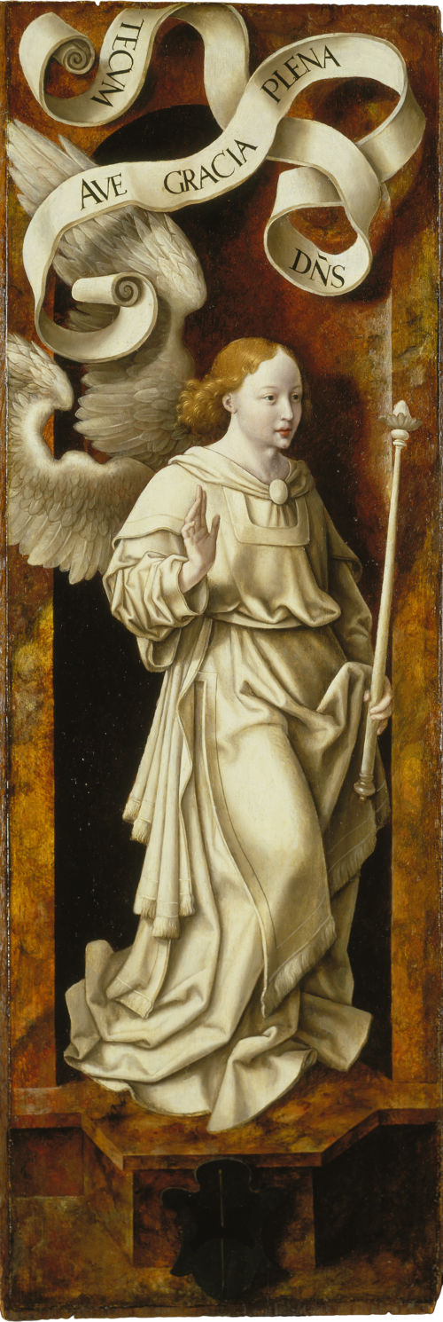 Angel of the Annunciation, 1524, Joos van Cleve