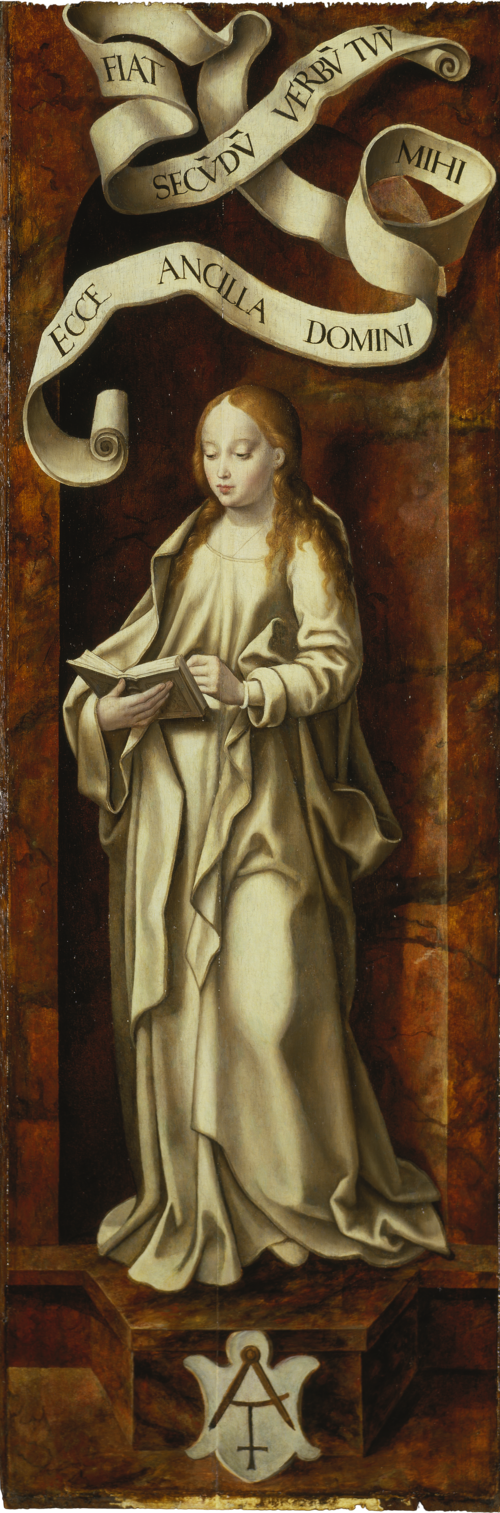 Virgin of the Annunciation, 1524, Joos van Cleve