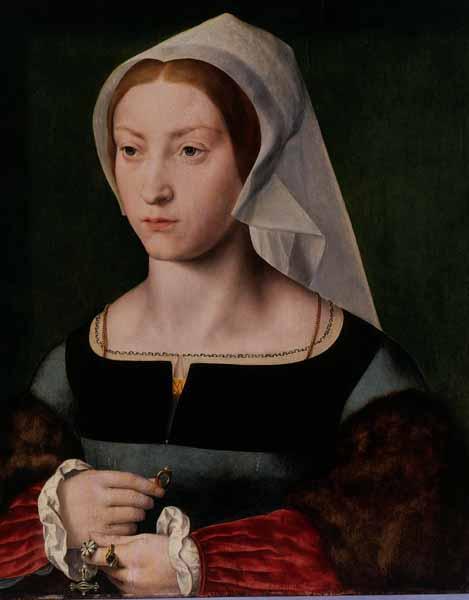 Portrait d'une femme, 1528, Joos van Cleve