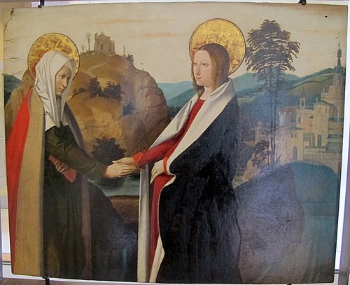 La Visitation, 1500, Josse Lieferinxe