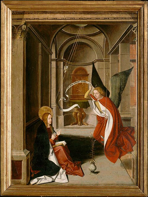 L'Annonciation, , Josse Lieferinxe