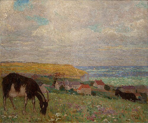 Landscape from Brittany, 1907, Karel Špillar