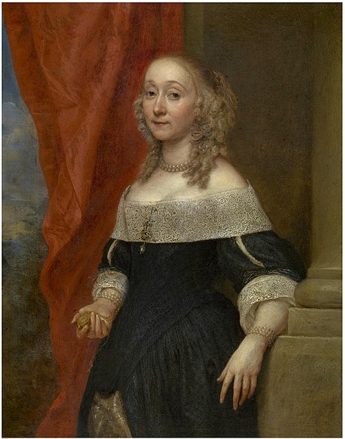Portrait de femme, 1650, Gonzales Coques