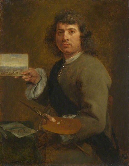 Sight (Portrait of Robert van den Hoecke), 1661, Gonzales Coques