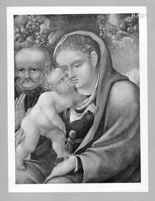 Holy family, 1505, Albrecht Altdorfer