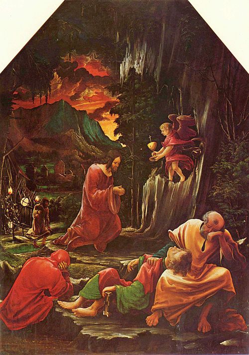 Christ on the Mount of Olives, , Albrecht Altdorfer