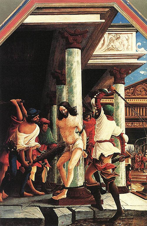 Flagellation of Christ, 1518, Albrecht Altdorfer