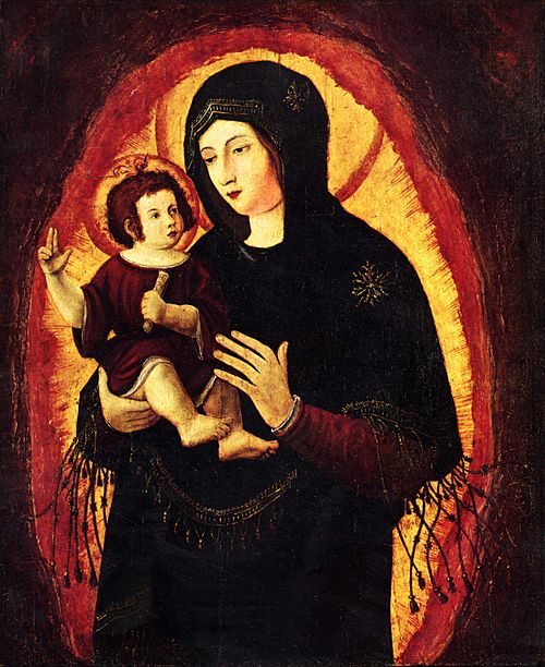 Madonna (Schöne Maria von Regensburg), , Albrecht Altdorfer
