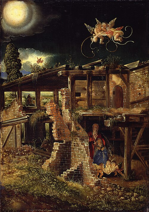 The Birth of Christ, 1513, Albrecht Altdorfer