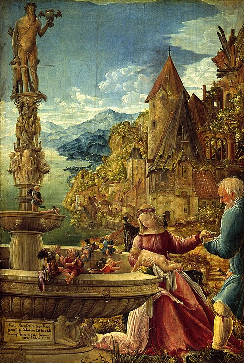 Rest on the Flight to Egypt, 1510, Albrecht Altdorfer