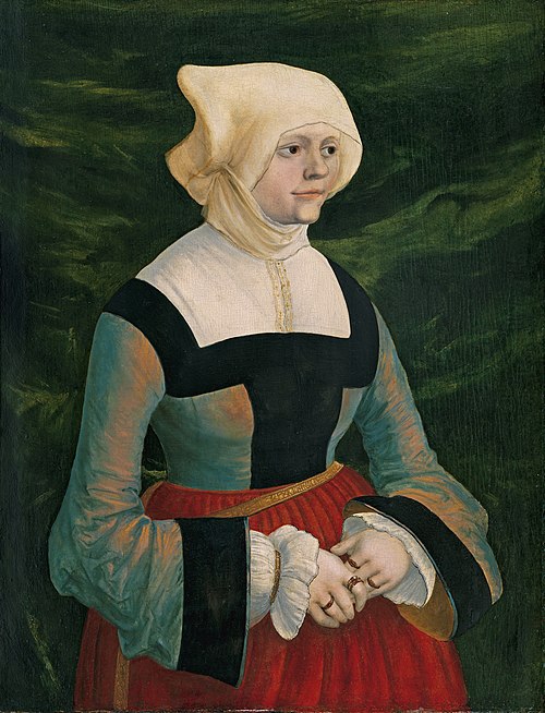 Portrait of a young Woman, 1522, Albrecht Altdorfer