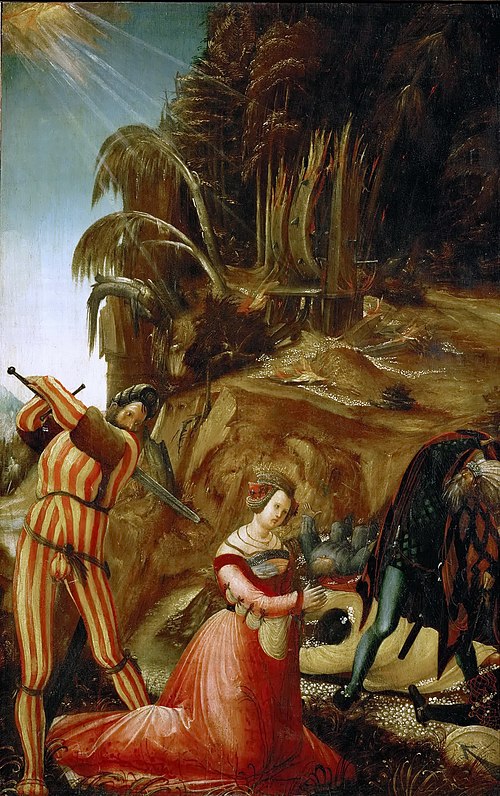 Beheading of St. Catherine, 1550, Albrecht Altdorfer