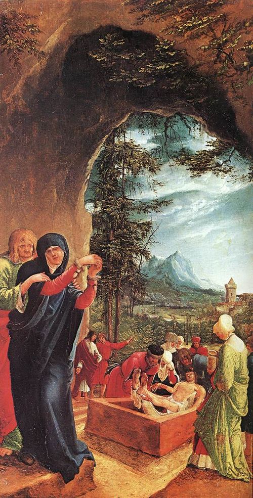 Entombment of Christ, 1518, Albrecht Altdorfer