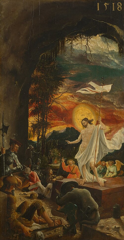 Resurrection of Christ, 1518, Albrecht Altdorfer