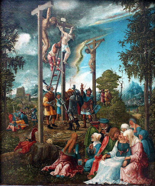 Crucifixion of Jesus, 1526, Albrecht Altdorfer