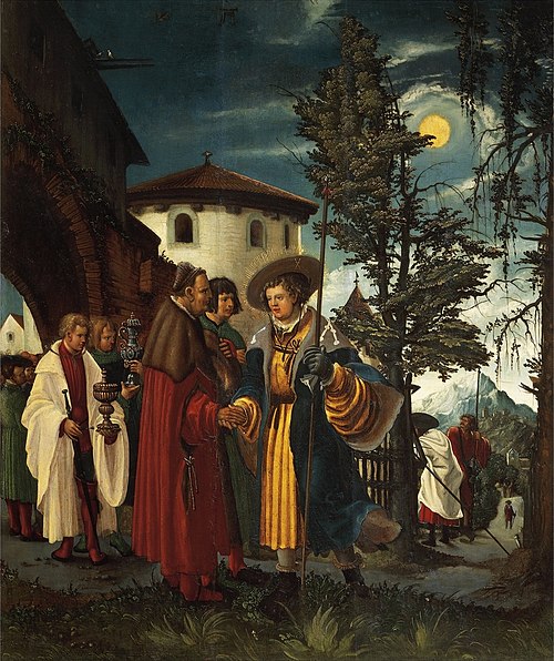 The Departure of Saint Florian, 1510, Albrecht Altdorfer