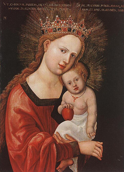 Madonna and Child, 1517, Albrecht Altdorfer