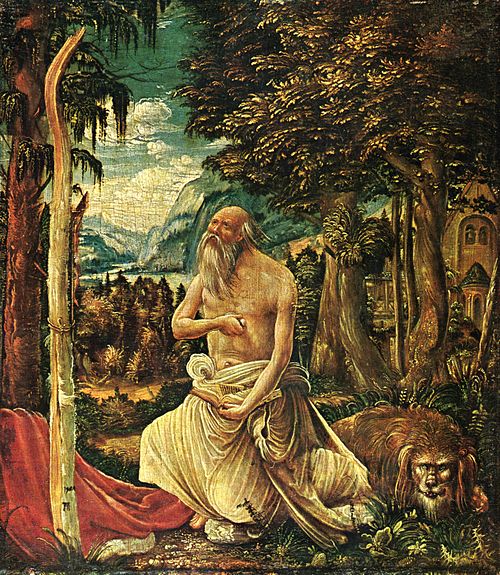 Penitent Hieronymus, 1507, Albrecht Altdorfer