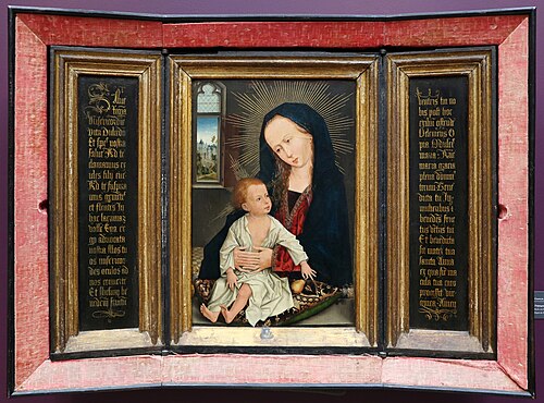 Triptyque du Salve Regina, , Goossen van der Weyden