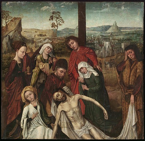 The Deposition of Christ, , Goossen van der Weyden