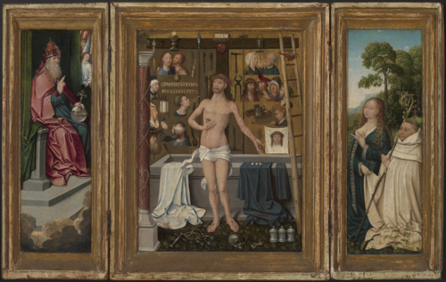 Triptych of Antonius Tsgrooten, 1507, Goossen van der Weyden