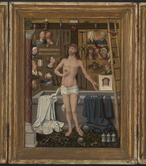 Christ with the Instruments of Passion, 1507, Goossen van der Weyden