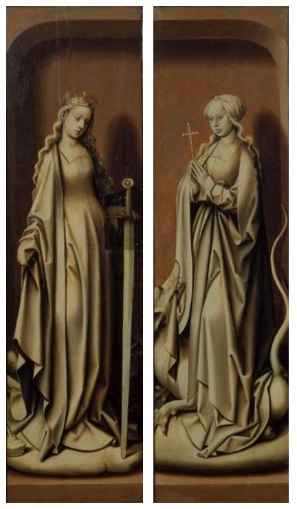 Santa Catarina e Santa Margarida, 1501, Goossen van der Weyden