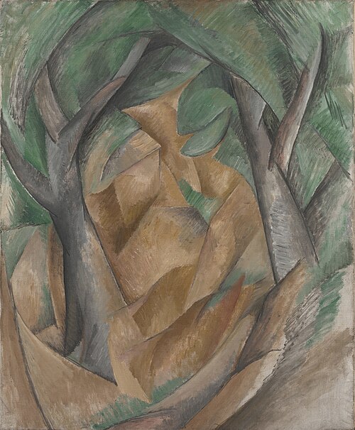 Trees at l'Estaque, 1908, Georges Braque