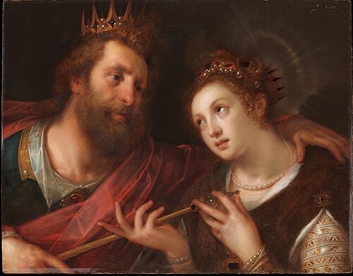 Esther and Ahasuerus, 1612, Gortzius Geldorp