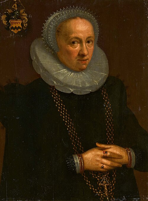 Bildnis der Elisabeth von Kreps, 1604, Gortzius Geldorp