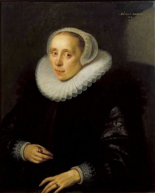 Portrait d'une dame, 1597, Gortzius Geldorp