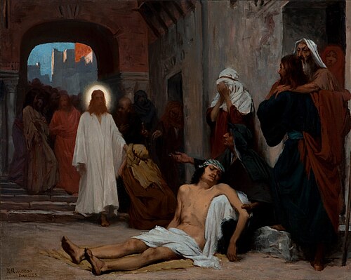 Study for "Jesus in Capernaum", 1885, Rodolfo Amoedo