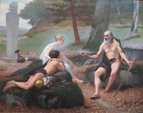 The Narrative of Philitas, 1887, Rodolfo Amoedo