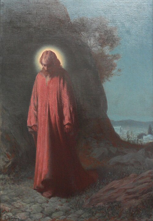 Christ on the Mount of Olives, 1917, Rodolfo Amoedo