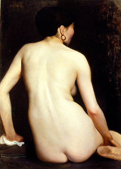 Dorso de mulher, 1881, Rodolfo Amoedo