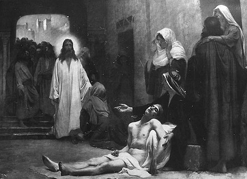 Jesus em Cafarnaum, 1887, Rodolfo Amoedo