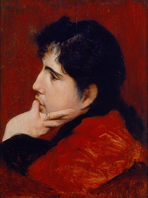 Portrait of the artist's sister-in-law, 1892, Rodolfo Amoedo