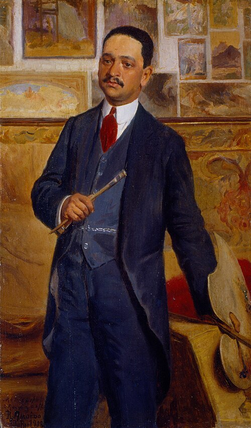 Portrait of João Timóteo da Costa, 1908, Rodolfo Amoedo