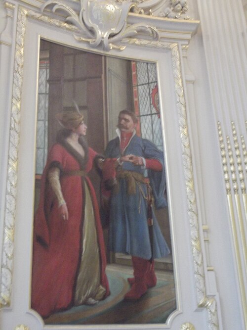 Rotunda Danças Modernas - Afresco, 1900, Rodolfo Amoedo
