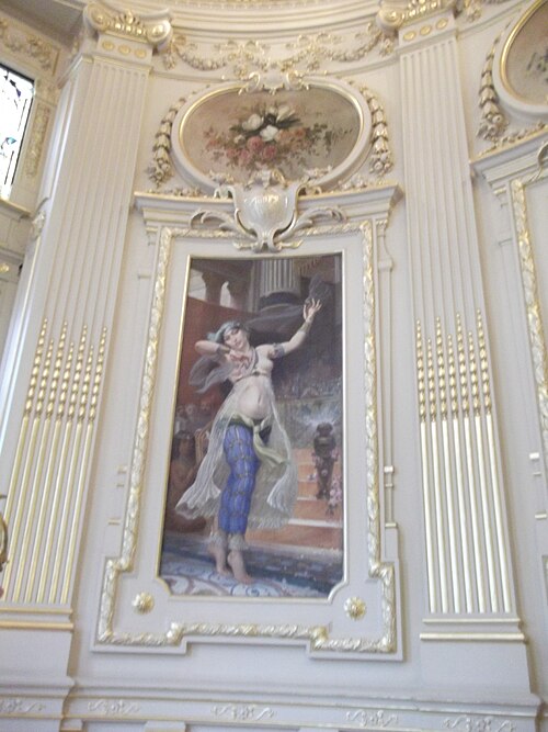 Rotunda Danças Antigas - Afresco, 1900, Rodolfo Amoedo