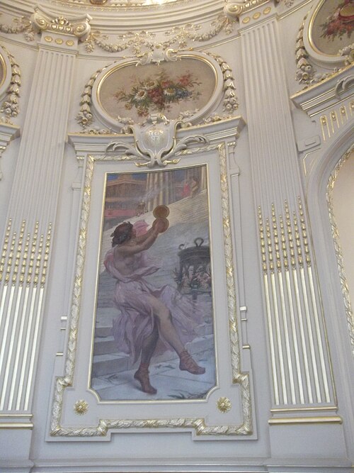 Rotunda Danças Antigas - Dança Grega, 1900, Rodolfo Amoedo