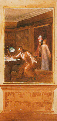 Estudo decorativo, 1884, Rodolfo Amoedo