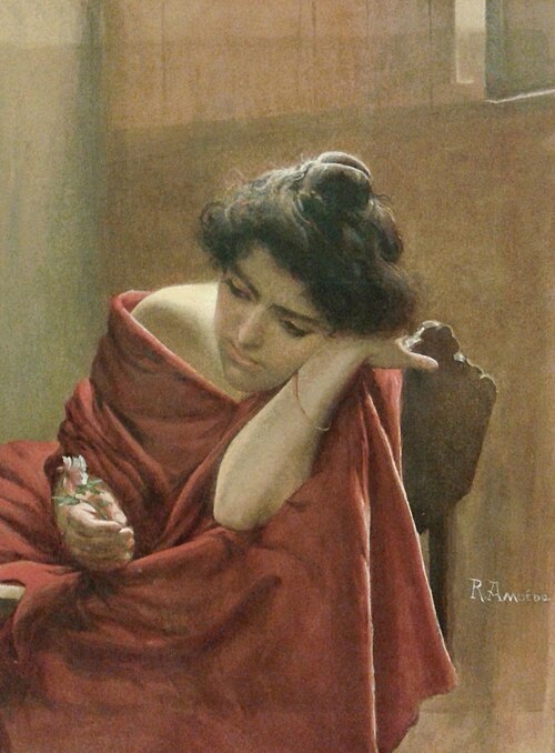 Recordação, 1900, Rodolfo Amoedo