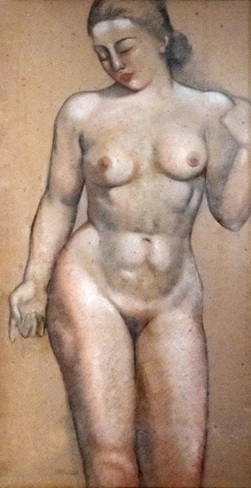 Étude de femme, , Aristide Maillol