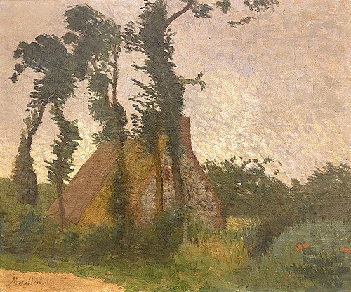 La Chaumière aux cinq arbres, 1900, Aristide Maillol